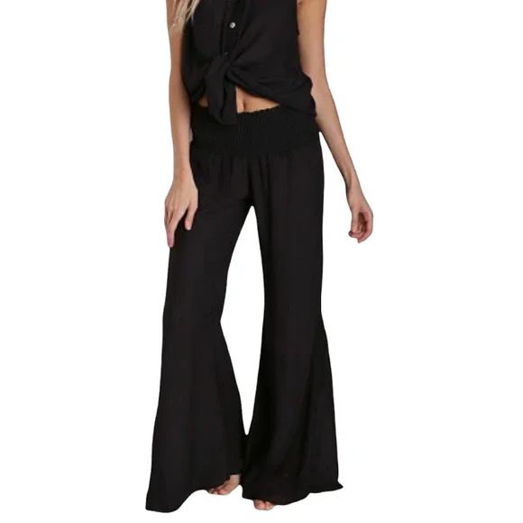 Show Me Your Mumu Roberts Party Wide Leg Pants Large - Picture 9 of 11